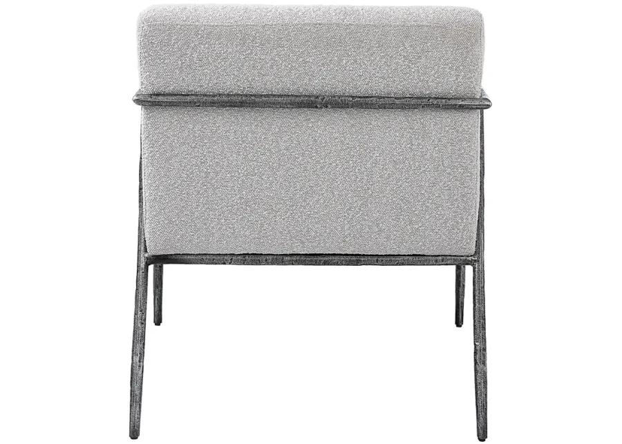 Brisbane Light Gray Accent Chair