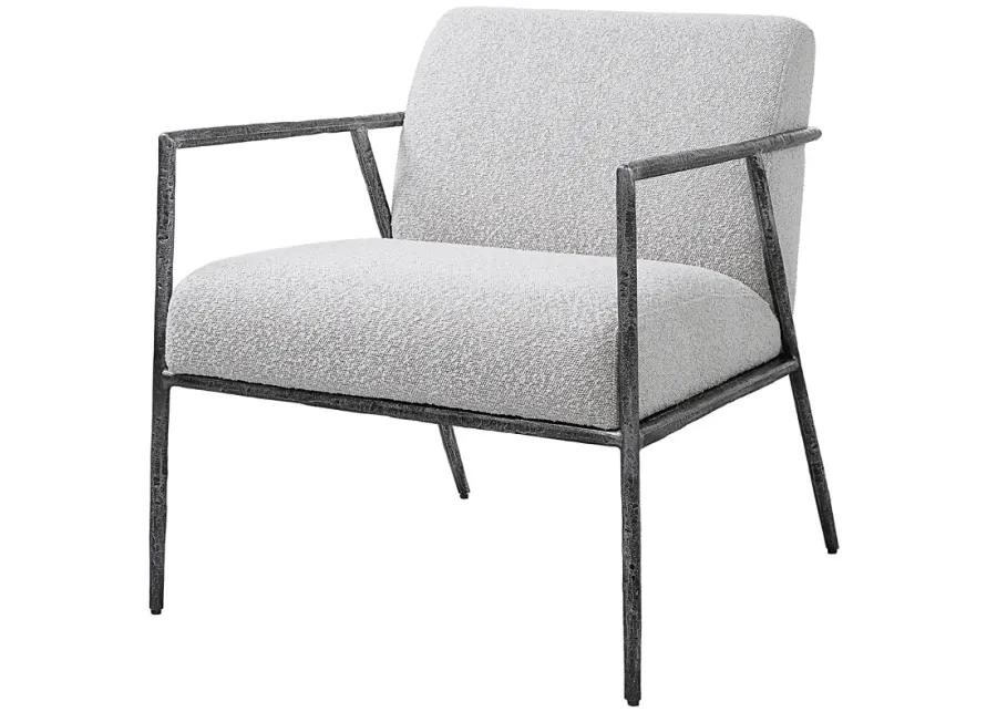 Brisbane Light Gray Accent Chair