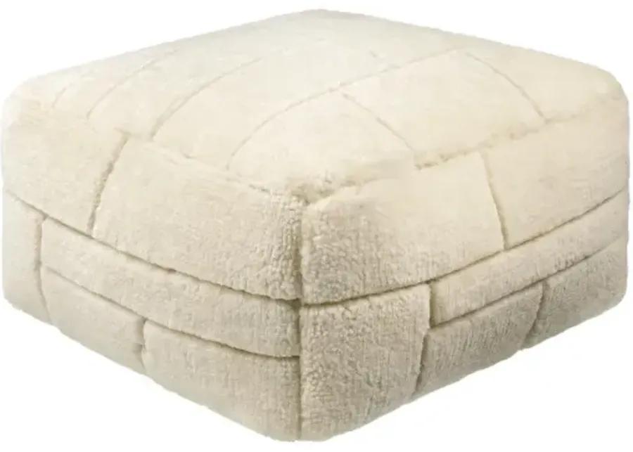 Jakob JOPF-002 14"H x 24"W x 24"D Pouf