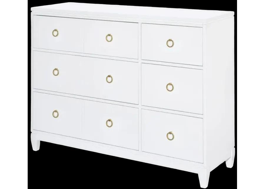 Summerland White Dresser White Finish