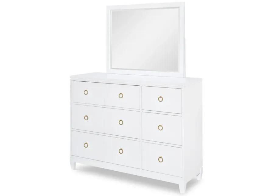 Summerland White Dresser White Finish