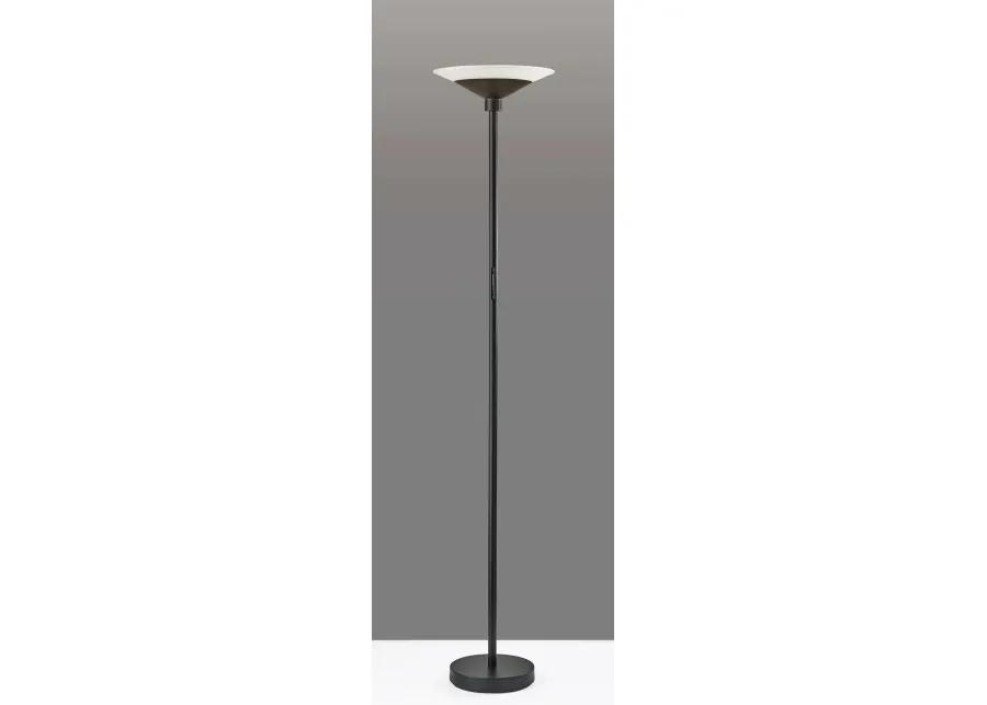 Solar LED Torchiere- Black