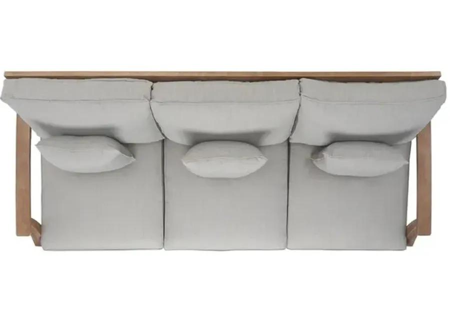 Martinique Wood Patio Sofa