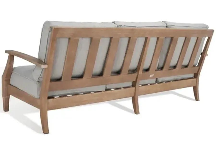 Martinique Wood Patio Sofa