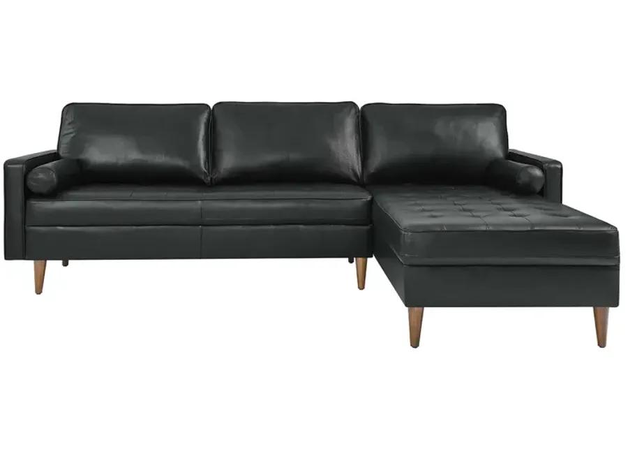 Valour 98" Leather Sectional 