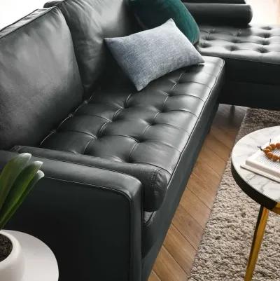 Valour 98" Leather Sectional 