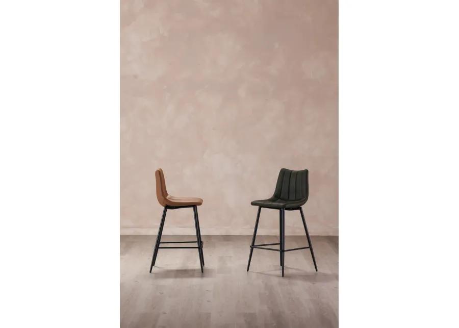 ALIBI BARSTOOL TAN-SET OF TWO