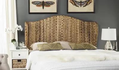 Nadine Natural Winged Headboard