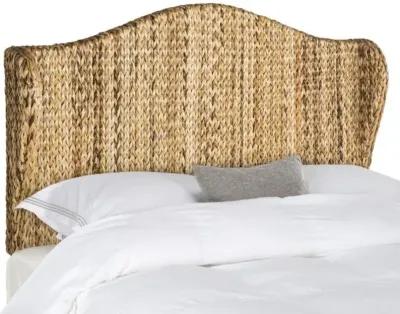 Nadine Natural Winged Headboard