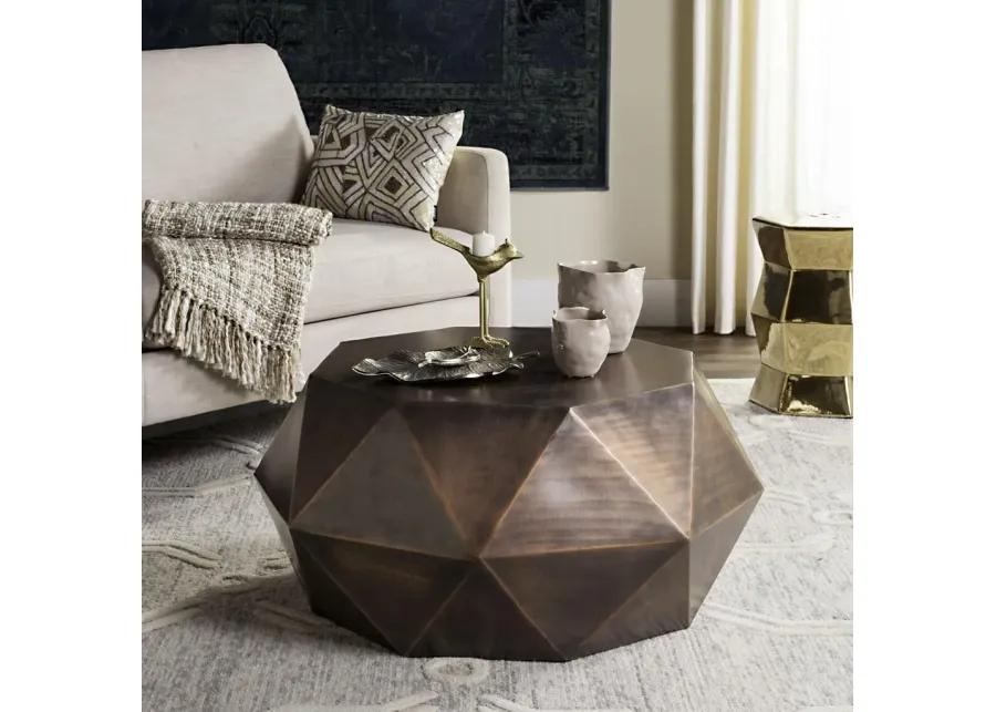 ASTRID FACETED COFFEE TABLE