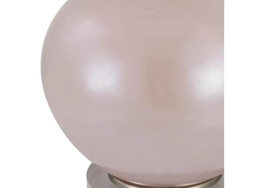 Rosa Pink Glass Table Lamp