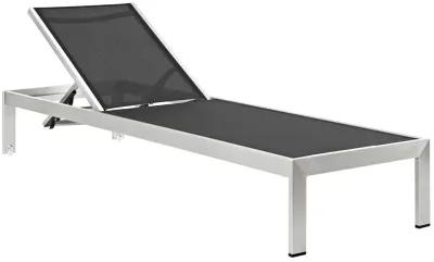 Shore Chaise with Cushions Outdoor Patio Aluminum Set of 4