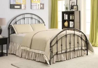 Rowan Eastern King Bed Dark Bronze