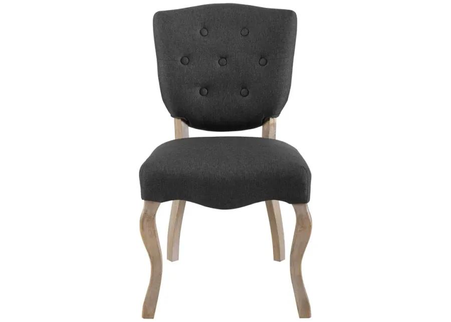 Array Vintage French Upholstered Dining Side Chair