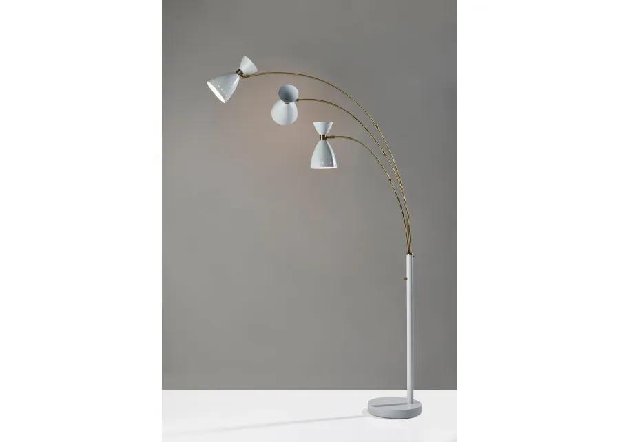 Oscar 3-Arm Arc Lamp