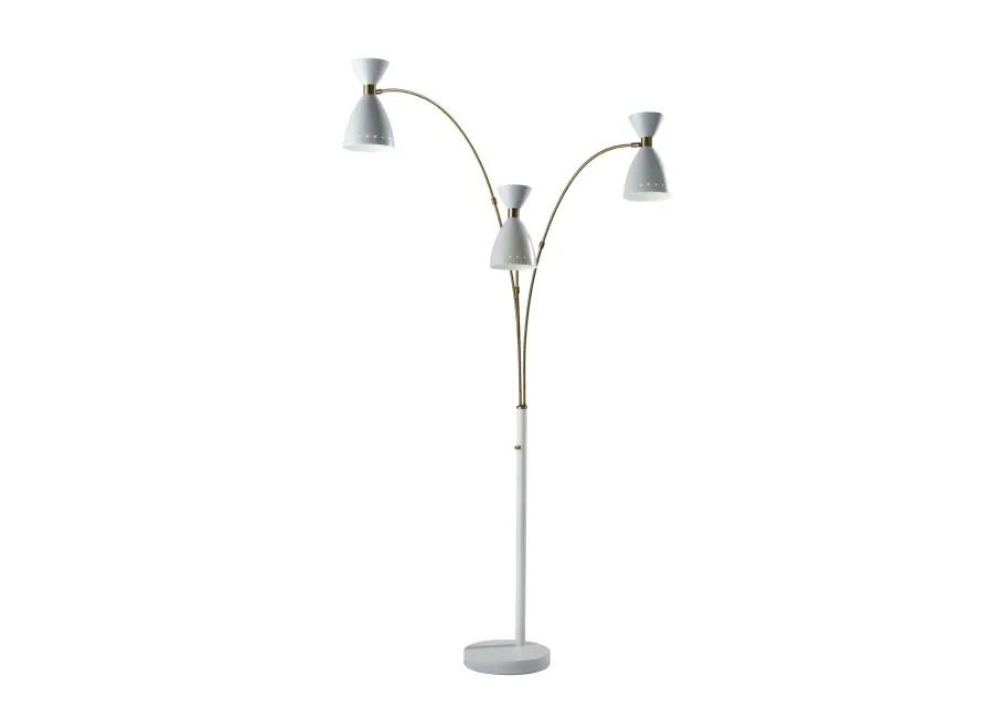 Oscar 3-Arm Arc Lamp