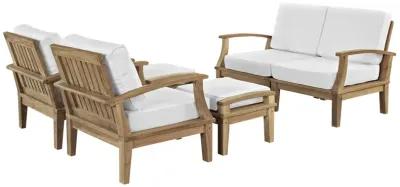 Marina 6 Piece Outdoor Patio Teak Set