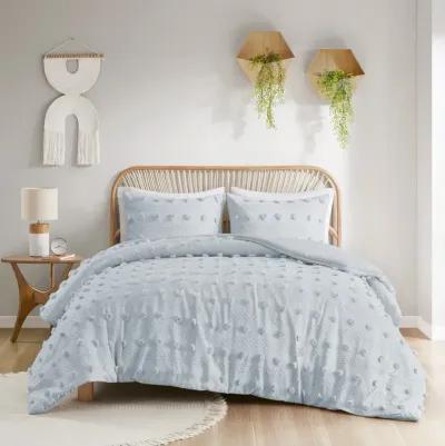 Clip Jacquard Duvet Cover Set