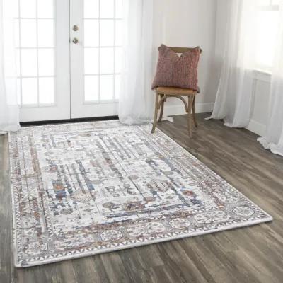 Westchester Ivory/Multi  Polypropylene/Polyester 8'8"x11'9" Rectangle Rug