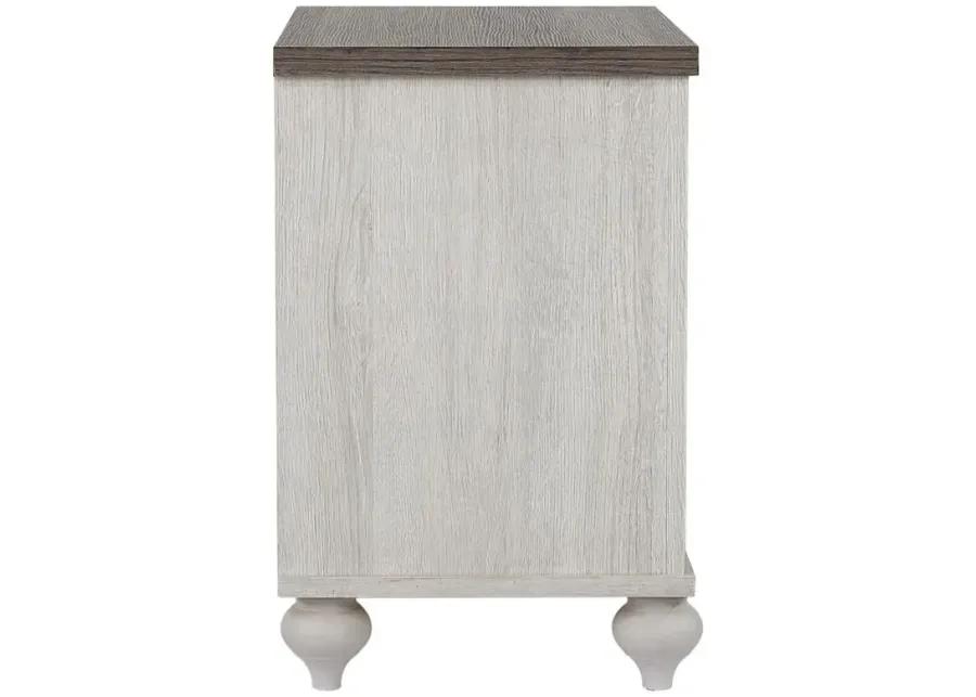 Stillwood 2-drawer Nightstand Vintage Linen