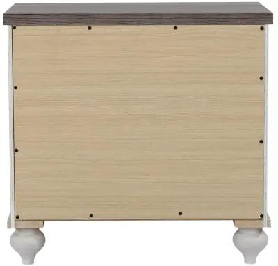 Stillwood 2-drawer Nightstand Vintage Linen