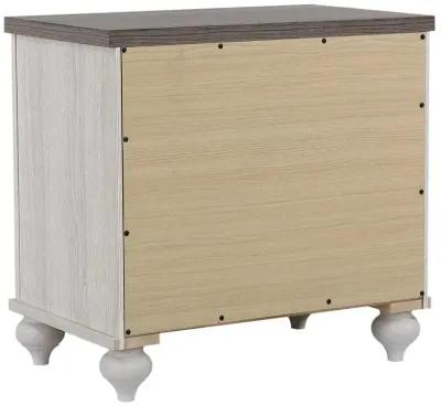 Stillwood 2-drawer Nightstand Vintage Linen