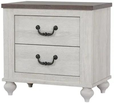 Stillwood 2-drawer Nightstand Vintage Linen