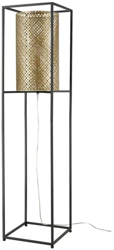 Gavia 60" High 1-Light Floor Lamp - Antique Gold