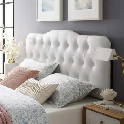 Annabel Full Upholstered Vinyl Headboard