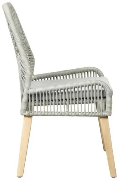 Adley Woven Back Side Chairs Grey (Set of 2)