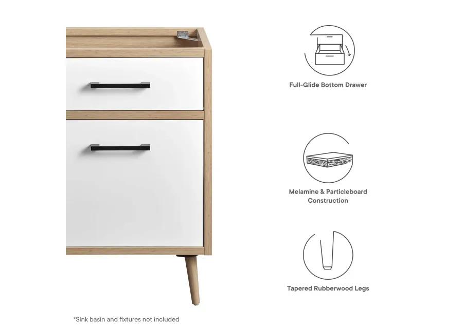 Maverick 24" Bathroom Vanity Cabinet - Sink Basin Not Included