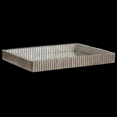 Talmage Silver Mirrored Tray