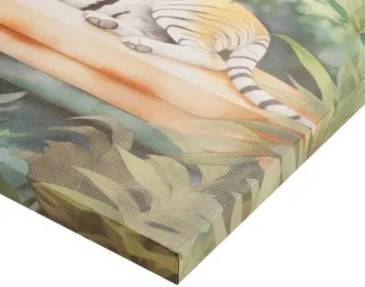 Jungle Tiger Canvas Wall Art