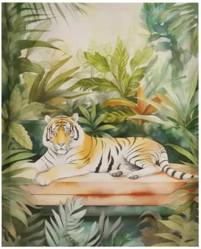 Jungle Tiger Canvas Wall Art