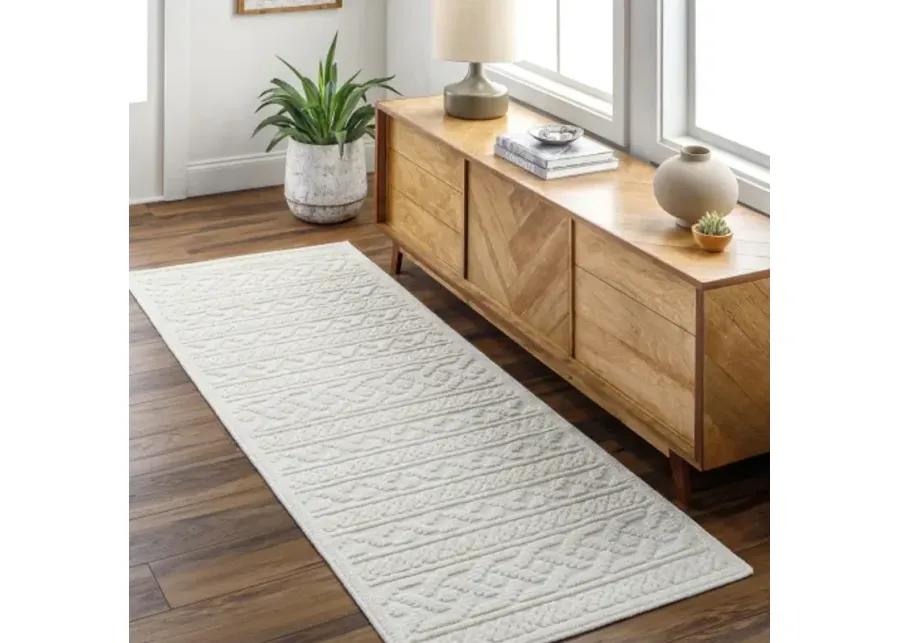 Lyna LYA-2315 2'7" x 7'2" Machine Woven Rug