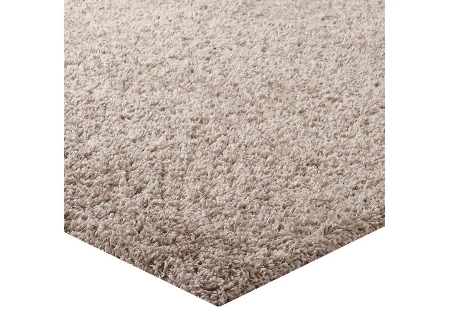 Enyssa Solid 5x8 Shag Area Rug