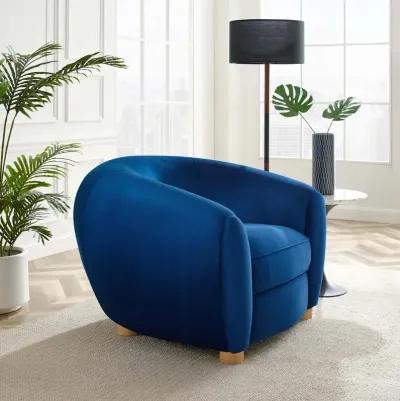 Abundant Performance Velvet Armchair