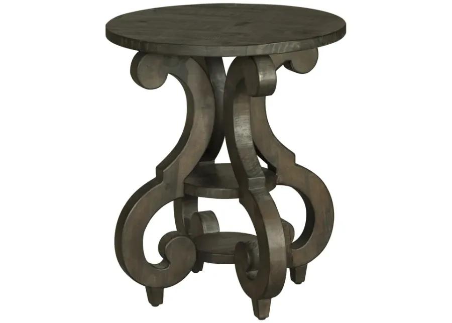 Bellamy Round Accent End Table