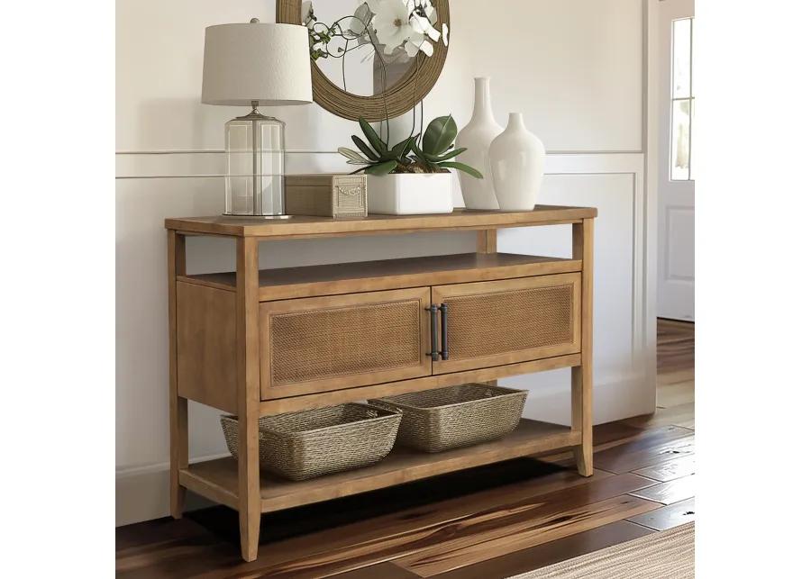 2 Door Storage Console Table