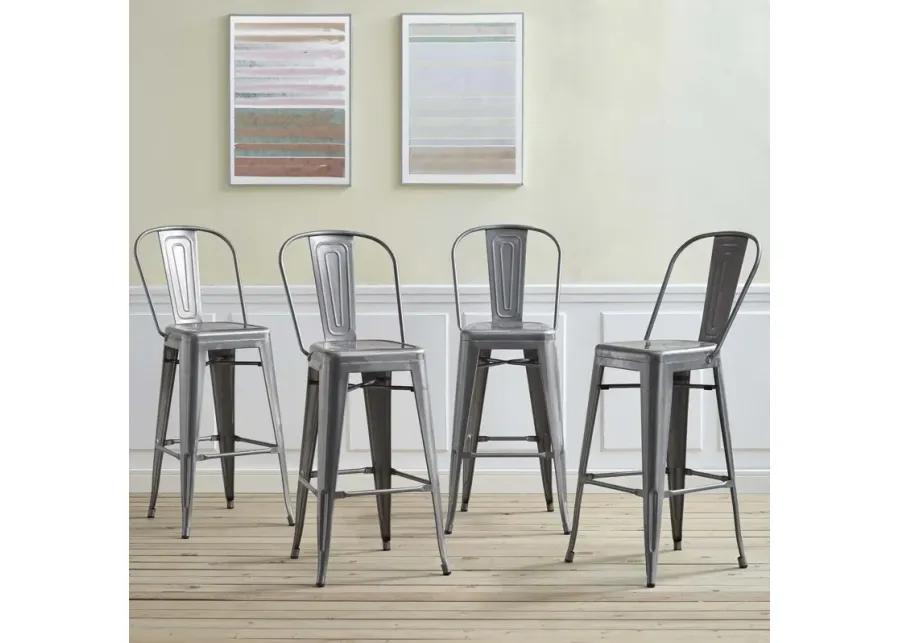 Promenade Bar Side Stool Set of 4