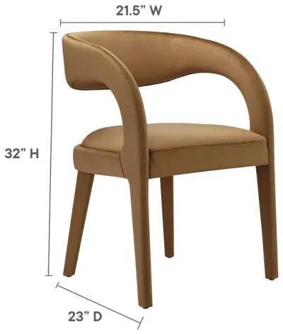 Pinnacle Performance Velvet Dining Chair Set of Two