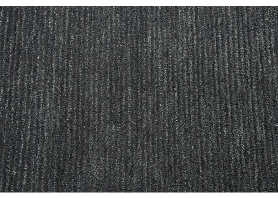 Fifth Avenue Dark Gray Solid Wool 10' x 13' Rectangle Rug