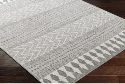 Long Beach LBH-2329 6'7" x 9' Machine Woven Rug