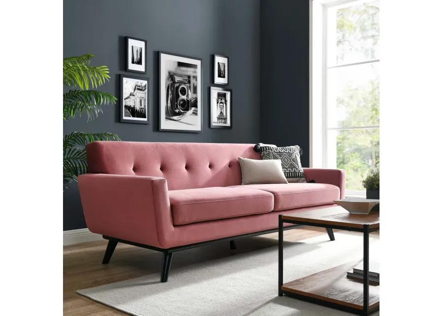 Engage Performance Velvet Sofa