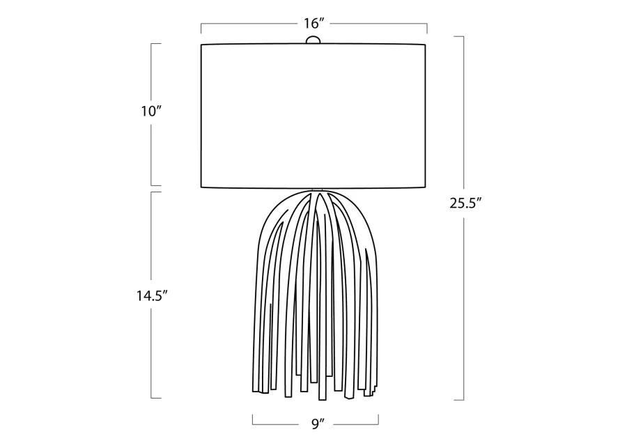 Webbed Table Lamp