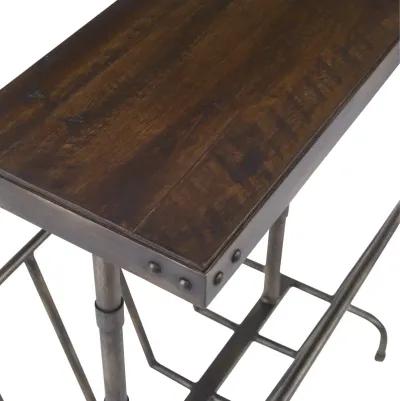 Sonora Industrial Magazine Accent Table