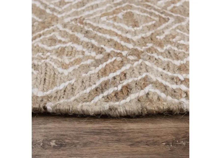 Bengal Natural/Beige  Jute 8' x 10' Rectangle Rug