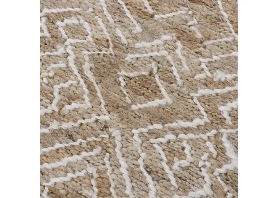 Bengal Natural/Beige  Jute 8' x 10' Rectangle Rug