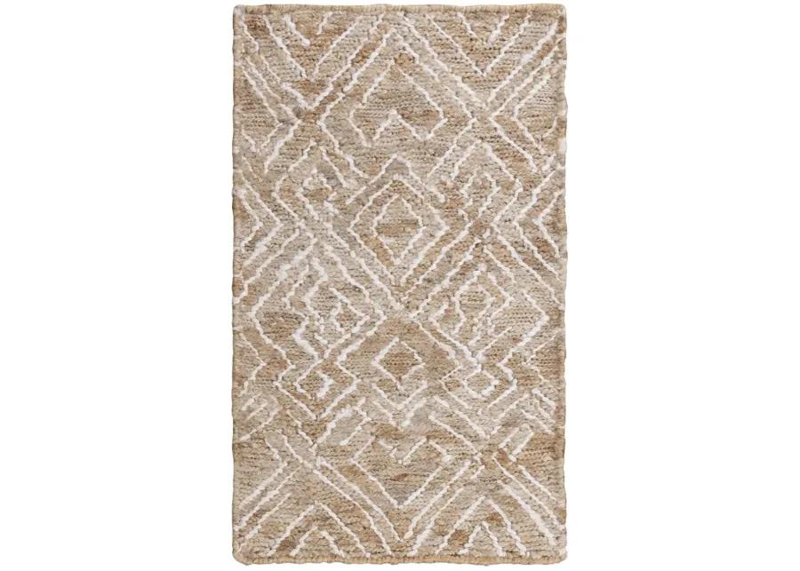 Bengal Natural/Beige  Jute 8' x 10' Rectangle Rug