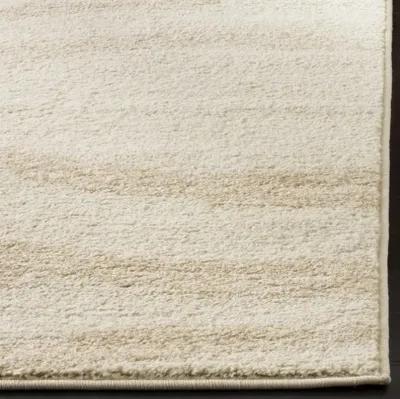 Adirondack Contemporary Cream / Champagne 3' X 5' Powerloomed Rug